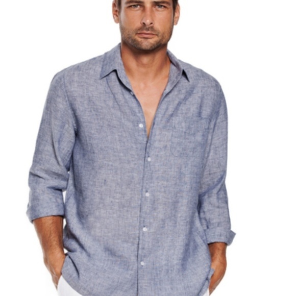 Island Company Other - NWT Island company Lt PURPLE linen button up shirt